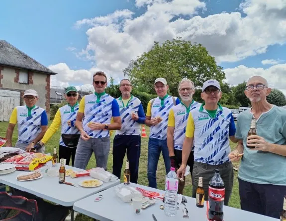 Les cyclistes du pique-nique