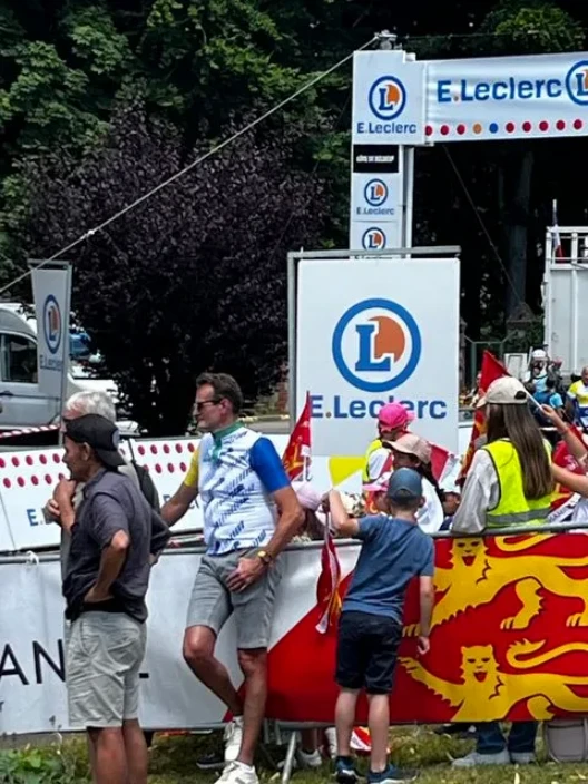 Cyclistes dans l'attente