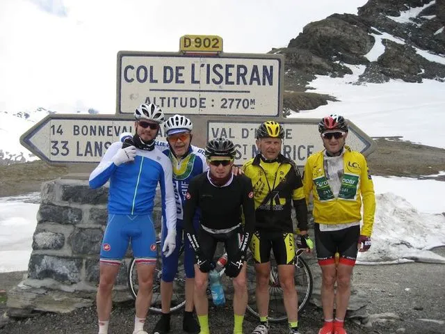 Cyclo belbeuf au col de l'iseran