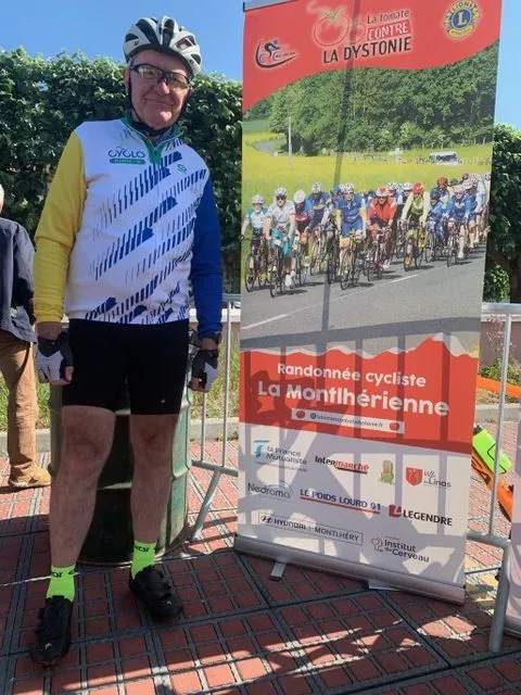 Notre camarade au départ de la randonnée